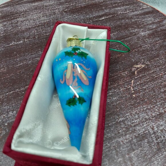 Old World Christmas Nutcracker Glass Ornament With Box - Picture 4 of 6